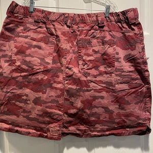 Womens Plus Duluth Trading Rootstock Gardening Skort Sz 22w